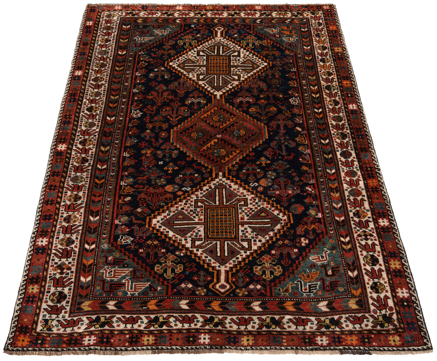 Alfombra persa Shiraz | 216 x 154 cm