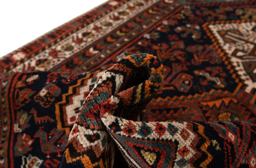 Alfombra persa Shiraz | 216 x 154 cm