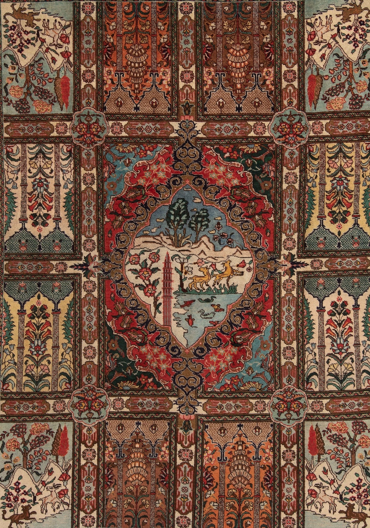 Alfombra Persa Tabriz | 374 x 291 cm