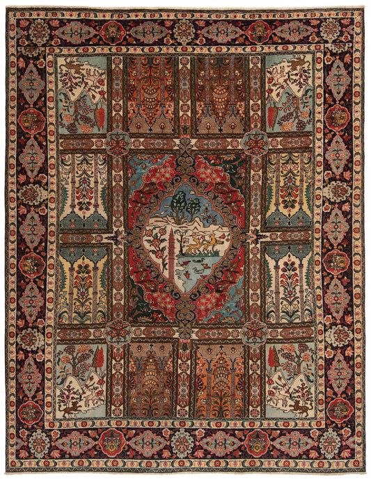 Alfombra Persa Tabriz | 374 x 291 cm