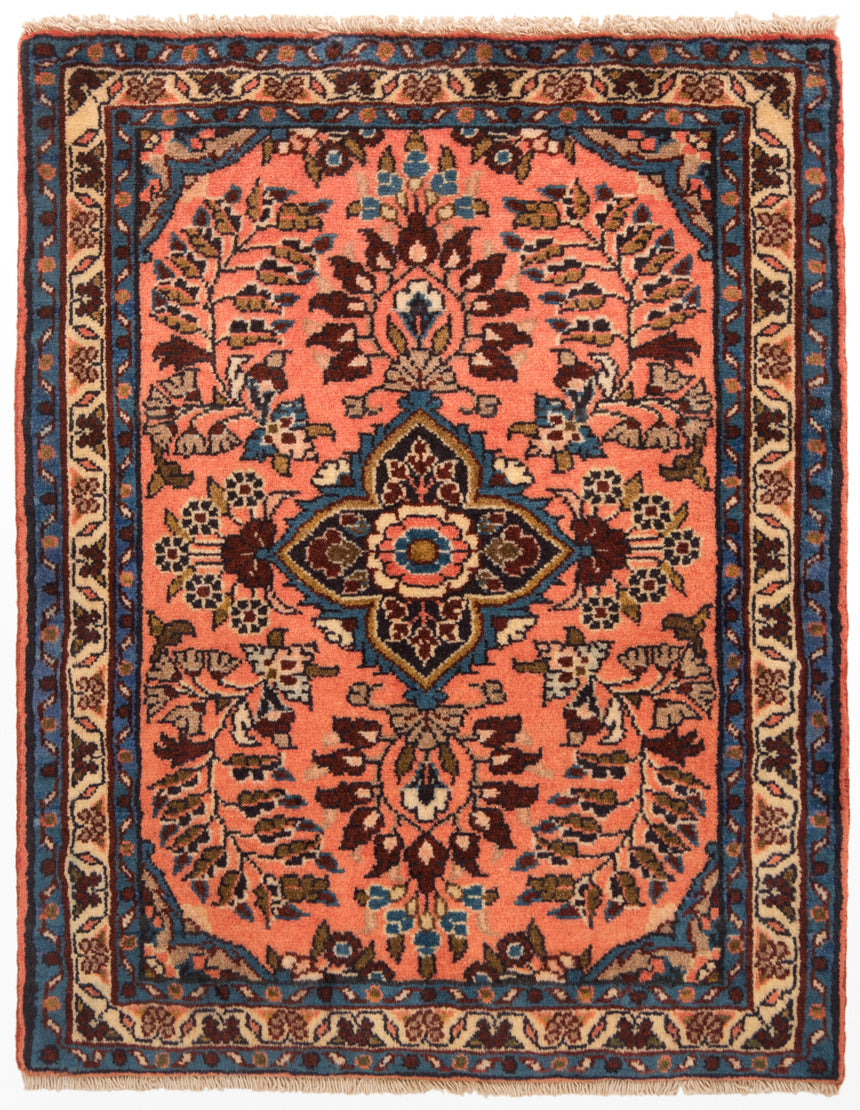Alfombra persa Hamedan | 81 x 62 cm