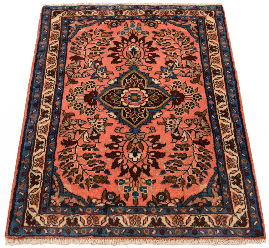 Alfombra persa Hamedan | 81 x 62 cm