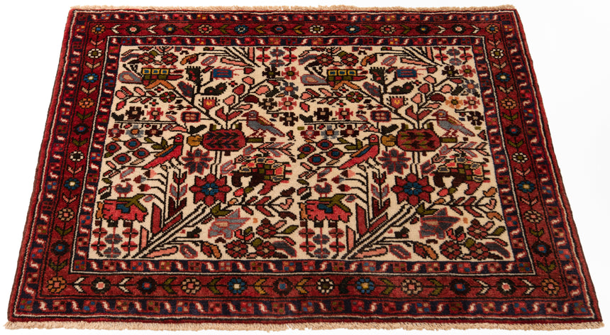 Alfombra persa Hamedan | 66 x 93 cm