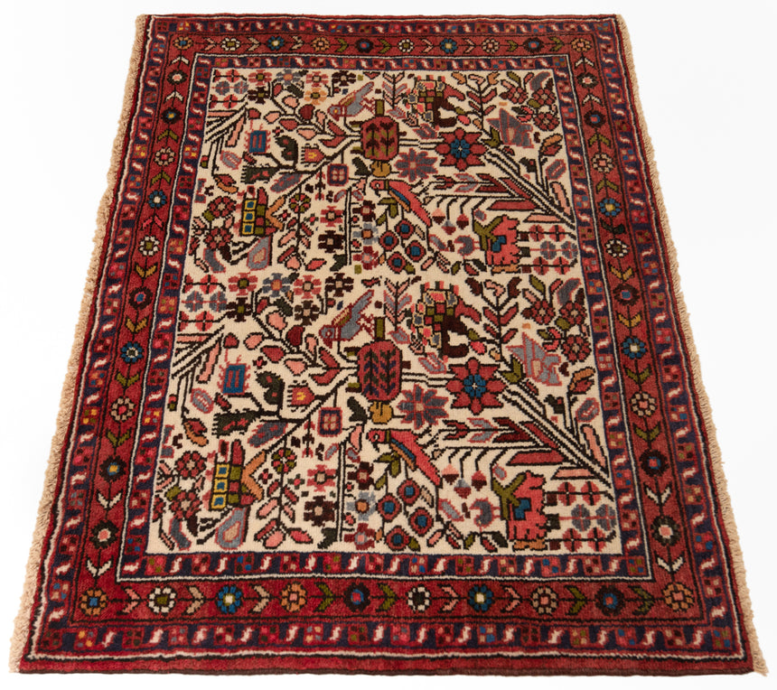 Alfombra persa Hamedan | 66 x 93 cm