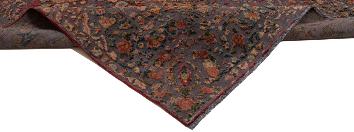 Alfombra vintage en relieve | 287 x 198 cm