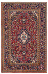 Alfombra persa Kashan | 303 x 198 cm