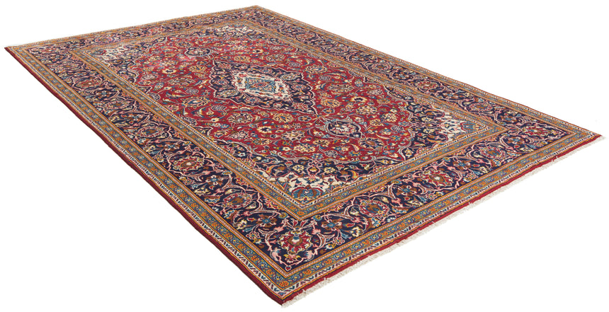 Alfombra persa Kashan | 303 x 198 cm