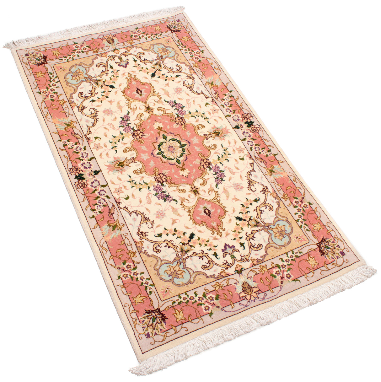 Carpetes persas Tabriz 50Raj | 131 x 74 cm