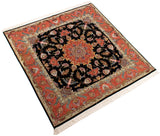 Carpetes persas Tabriz 50Raj | 150 x 150 cm