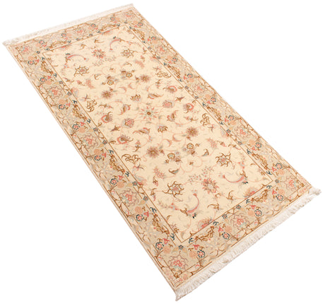 Carpetes persas Tabriz 50Raj | 195 x 99 cm