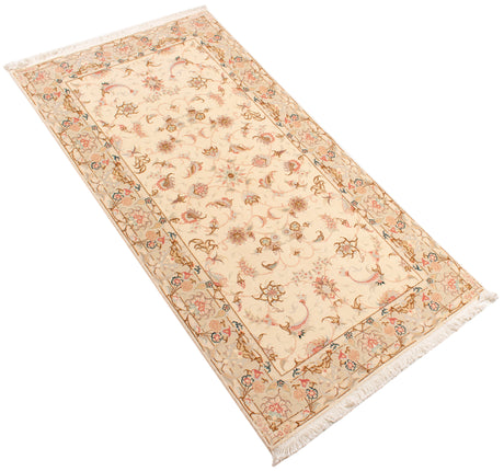 Alfombra Persa Tabriz 50Raj | 195 x 99 cm