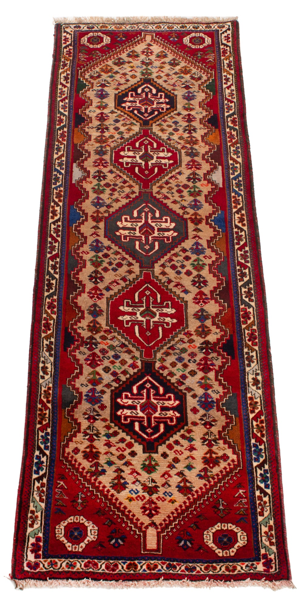 Alfombra Persa Hamedan | 251 x 86 cm