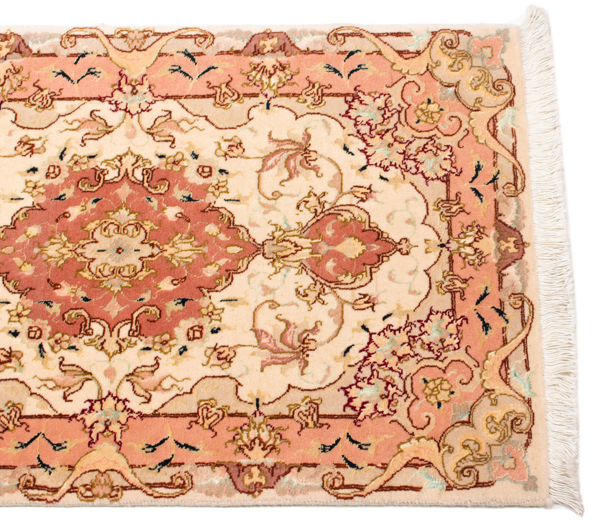 Alfombra Persa Tabriz 50Raj | 91 x 56 cm