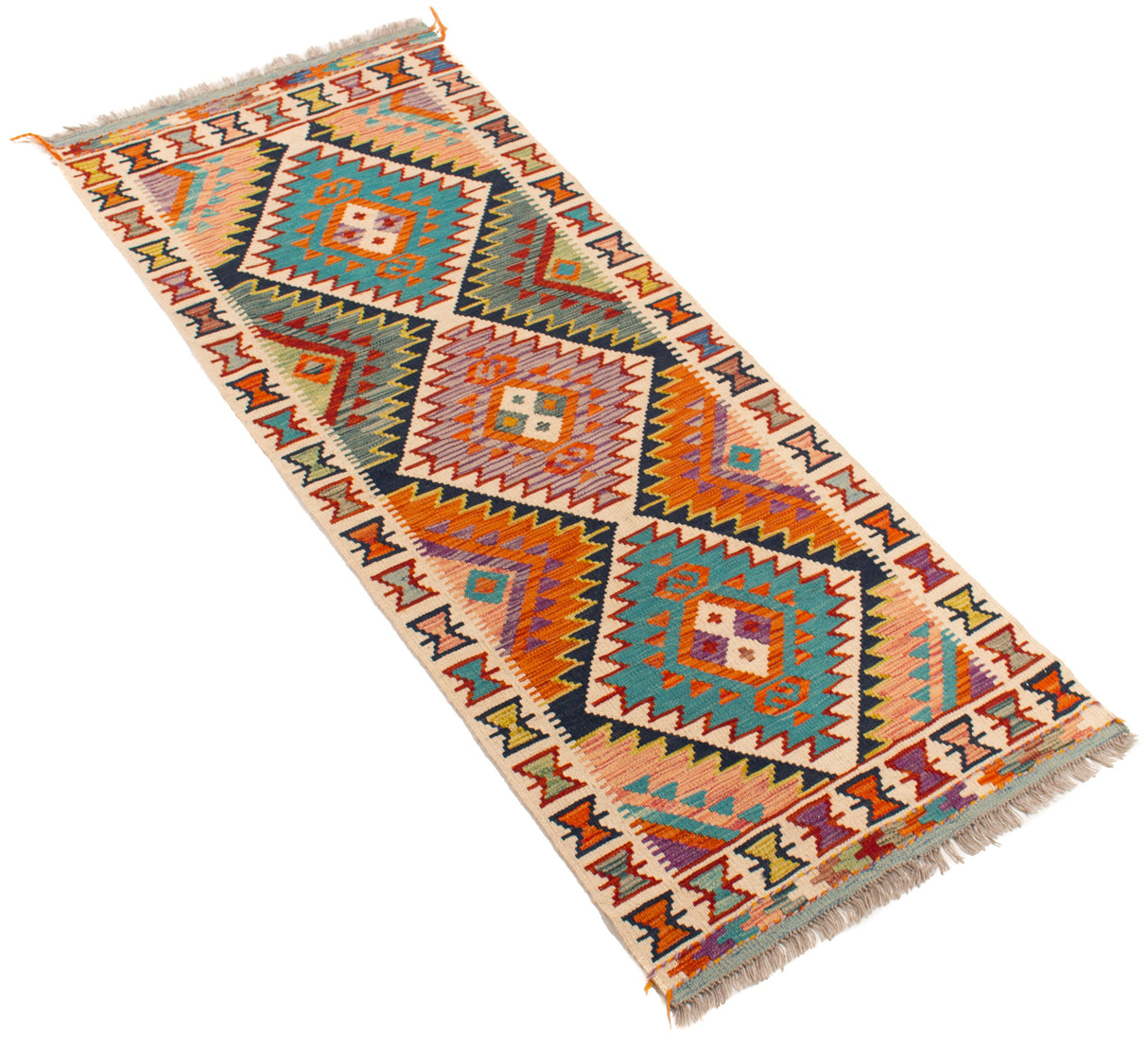 Kilim afgano | 193 x 78 cm