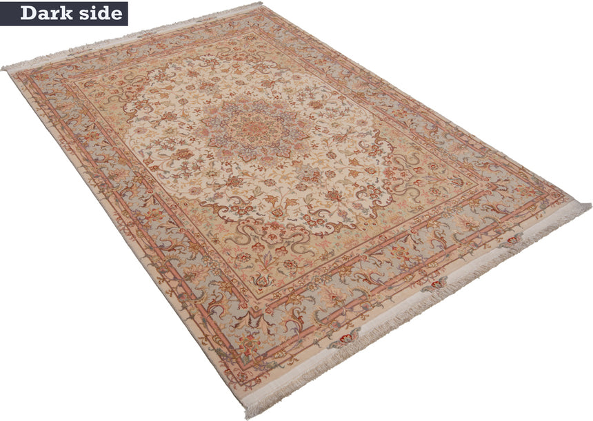 Alfombra persa Tabriz 50Raj | 206 x 150 cm
