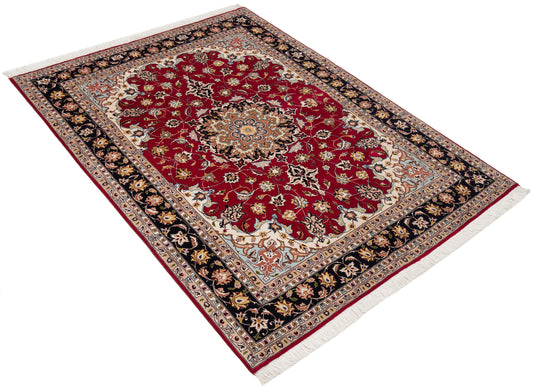 Alfombra persa Tabriz 50Raj | 209 x 157 cm