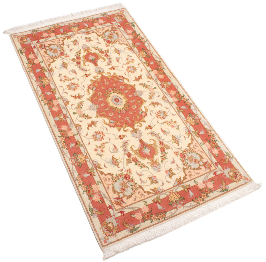 Carpetes persas Tabriz 50Raj | 128 x 73 cm