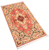 Alfombra Persa Tabriz 50Raj | 125 x 74 cm