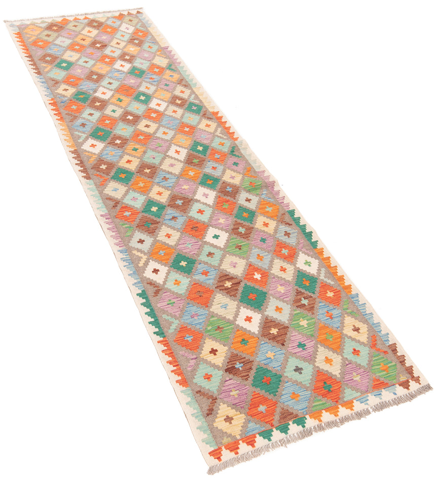 Kilim afgano | 293 x 80 cm