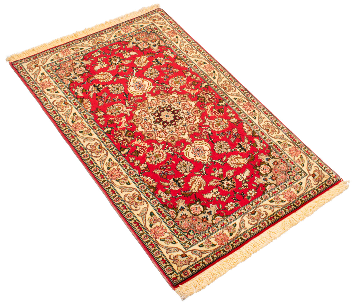 Alfombra Persa Tabriz 50Raj | 122 x 72 cm