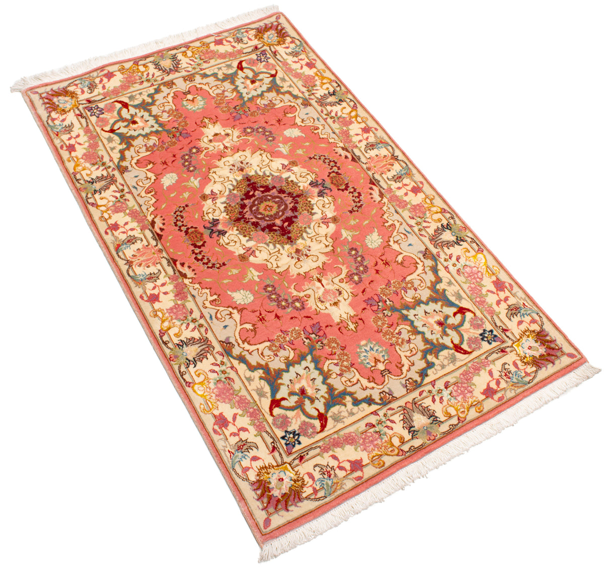 Carpetes persas Tabriz 50Raj | 126 x 75 cm