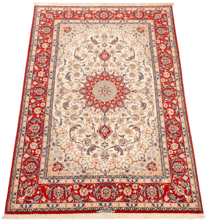 Alfombra Persa Exclusiva Isfahán | 227 x 152 cm