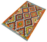 Kilim Afgano | 124 x 80 cm