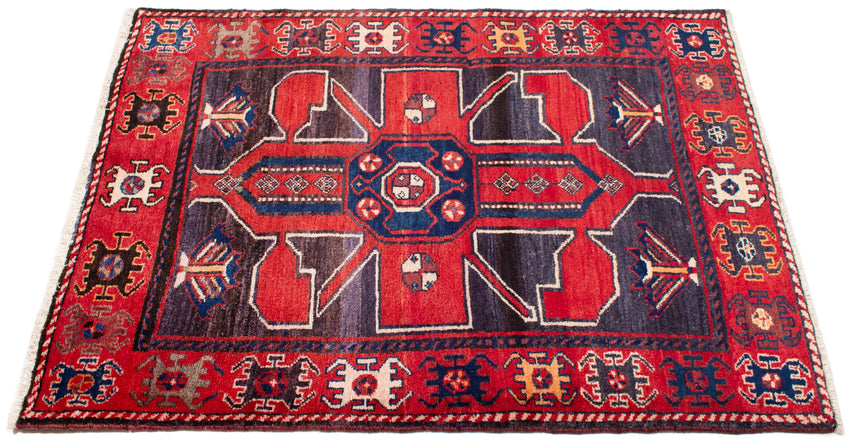 Alfombra Persa Hamedan | 137 x 106 cm