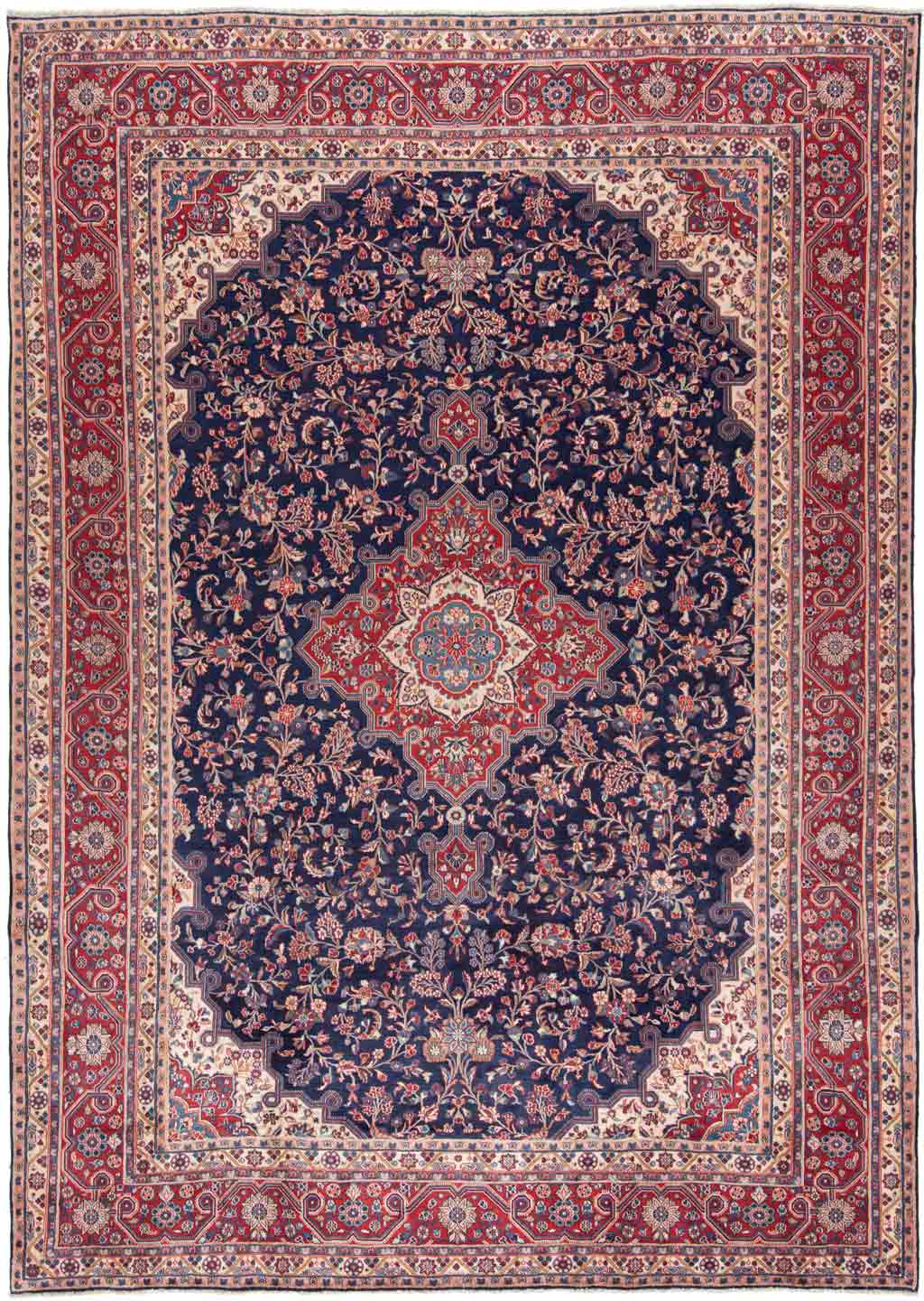 Hamedan shahrbaft Alfombra Persa | 384 x 268 cm