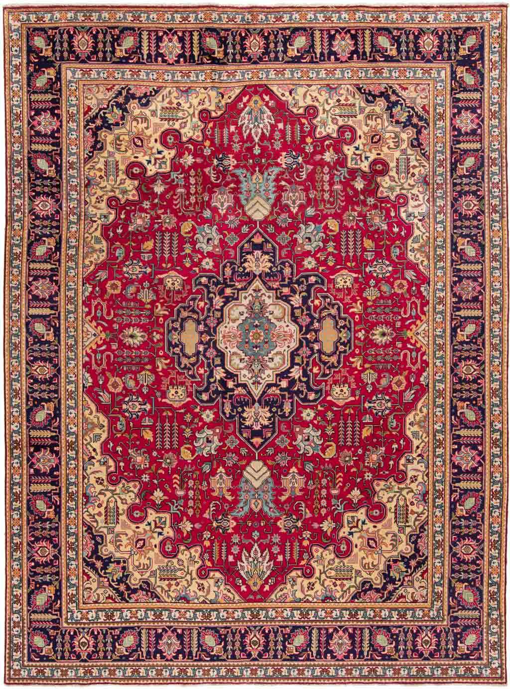 Tabriz Alfombra Persa | 385 x 280 cm