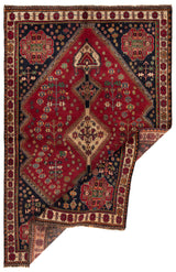 Carpetes persas Shiraz Ghashqai | 237 x 154 cm