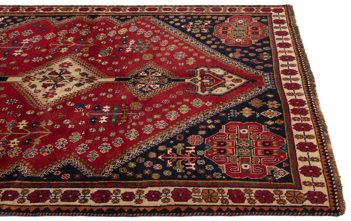 Carpetes persas Shiraz Ghashqai | 237 x 154 cm