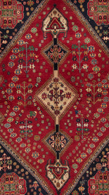 Alfombra persa Shiraz Ghashqai | 237 x 154 cm