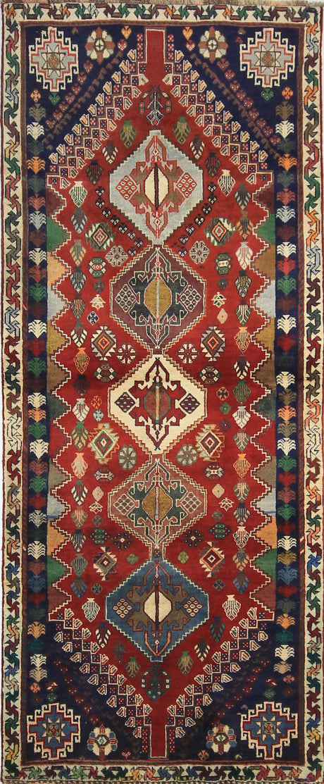 Shiraz Alfombra Persa | 243 x 98 cm