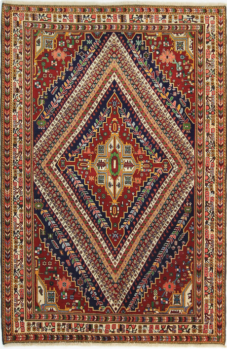 Shiraz Alfombra Persa | 204 x 133 cm