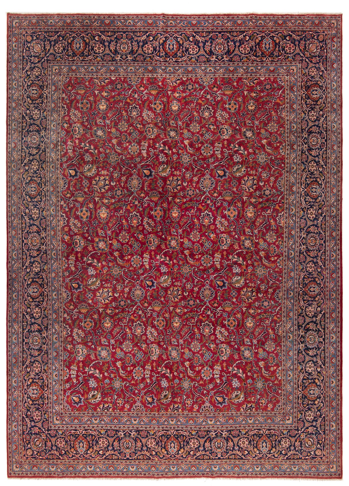 Alfombra persa Kashan | 412 x 300 cm