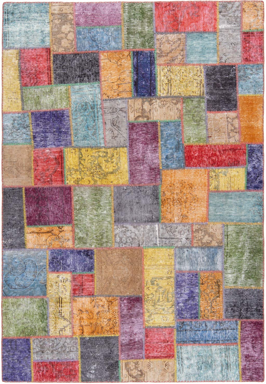 Patchwork Alfombra | 242 x 163 cm