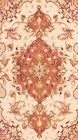 Carpetes persas Tabriz 50Raj | 91 x 59 cm