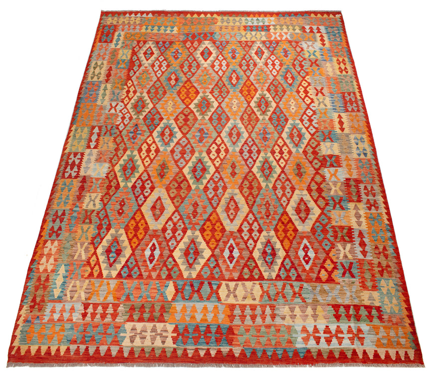 Kilim Afgano | 357 x 254 cm