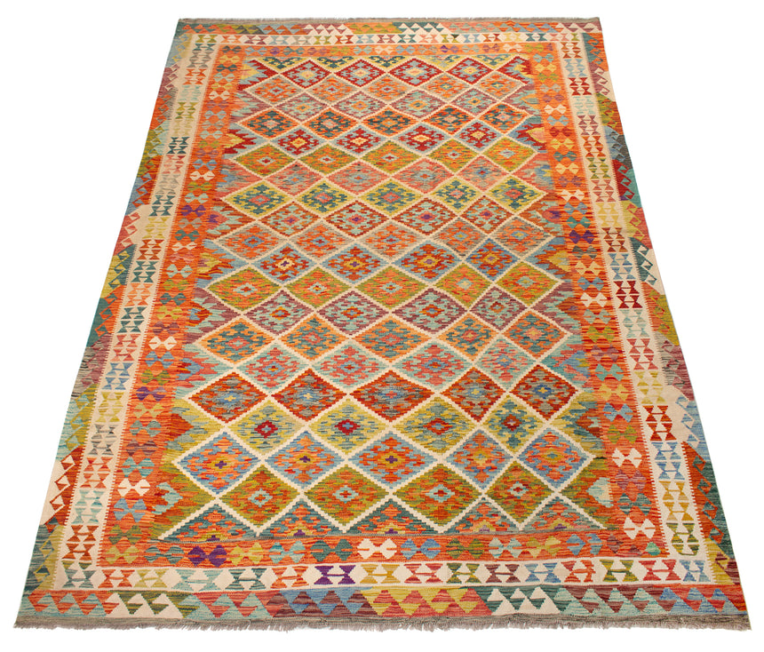 Kilim Afgano | 357 x 253 cm