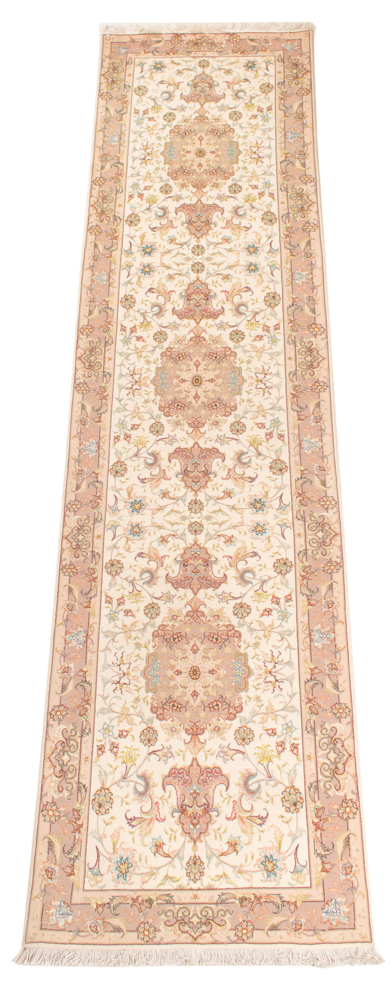 Alfombra Persa Tabriz 50Raj | 325 x 83 cm