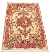 Alfombra Persa Tabriz 50Raj | 123 x 77 cm