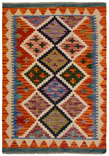 Kilim afegão | 90 x 60 (aprox.) 