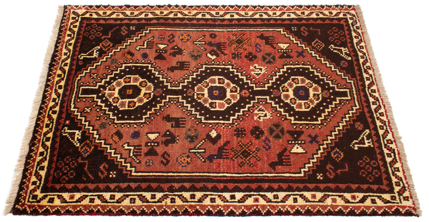 Alfombra Persa Shiraz | 136 x 102 cm