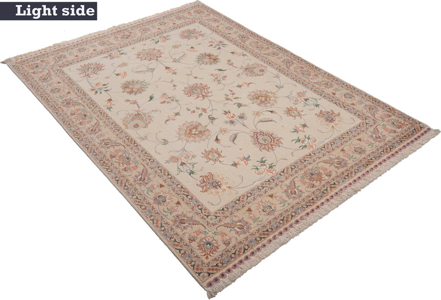 Alfombra persa Tabriz 50Raj | 202 x 150 cm