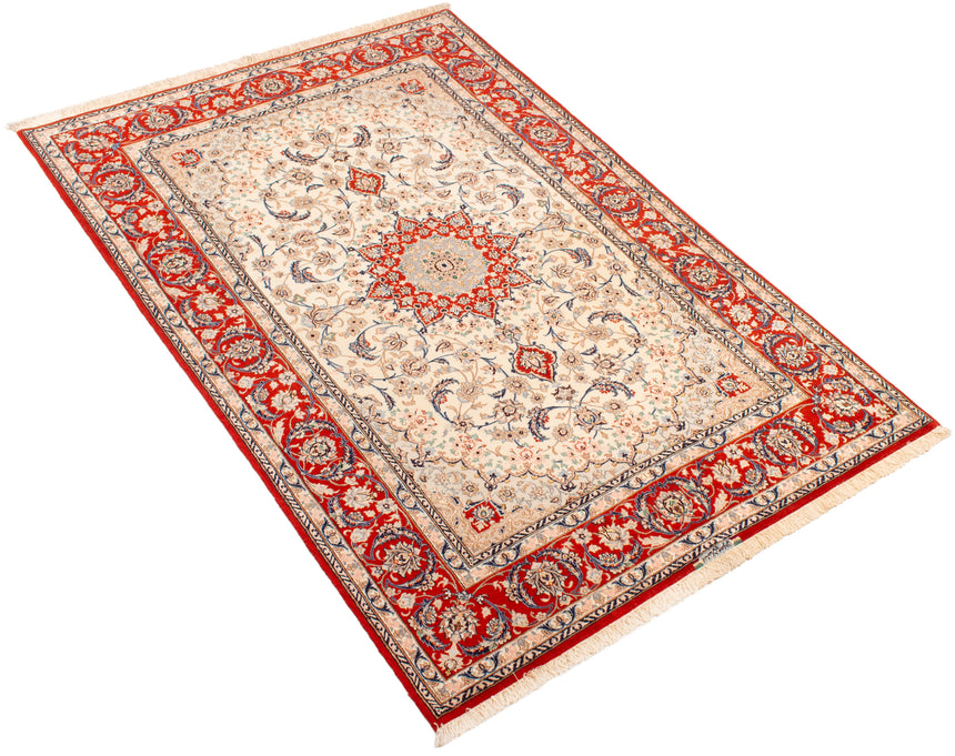 Alfombra Persa Exclusiva Isfahán | 227 x 152 cm
