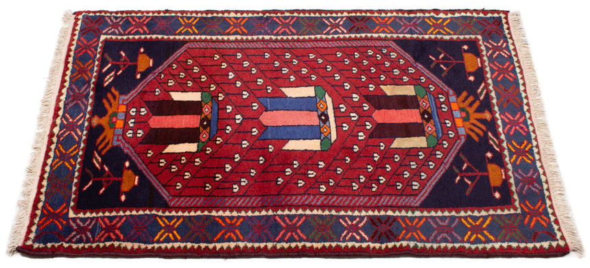 Carpetes persas Hamedan | 126 x 79 cm