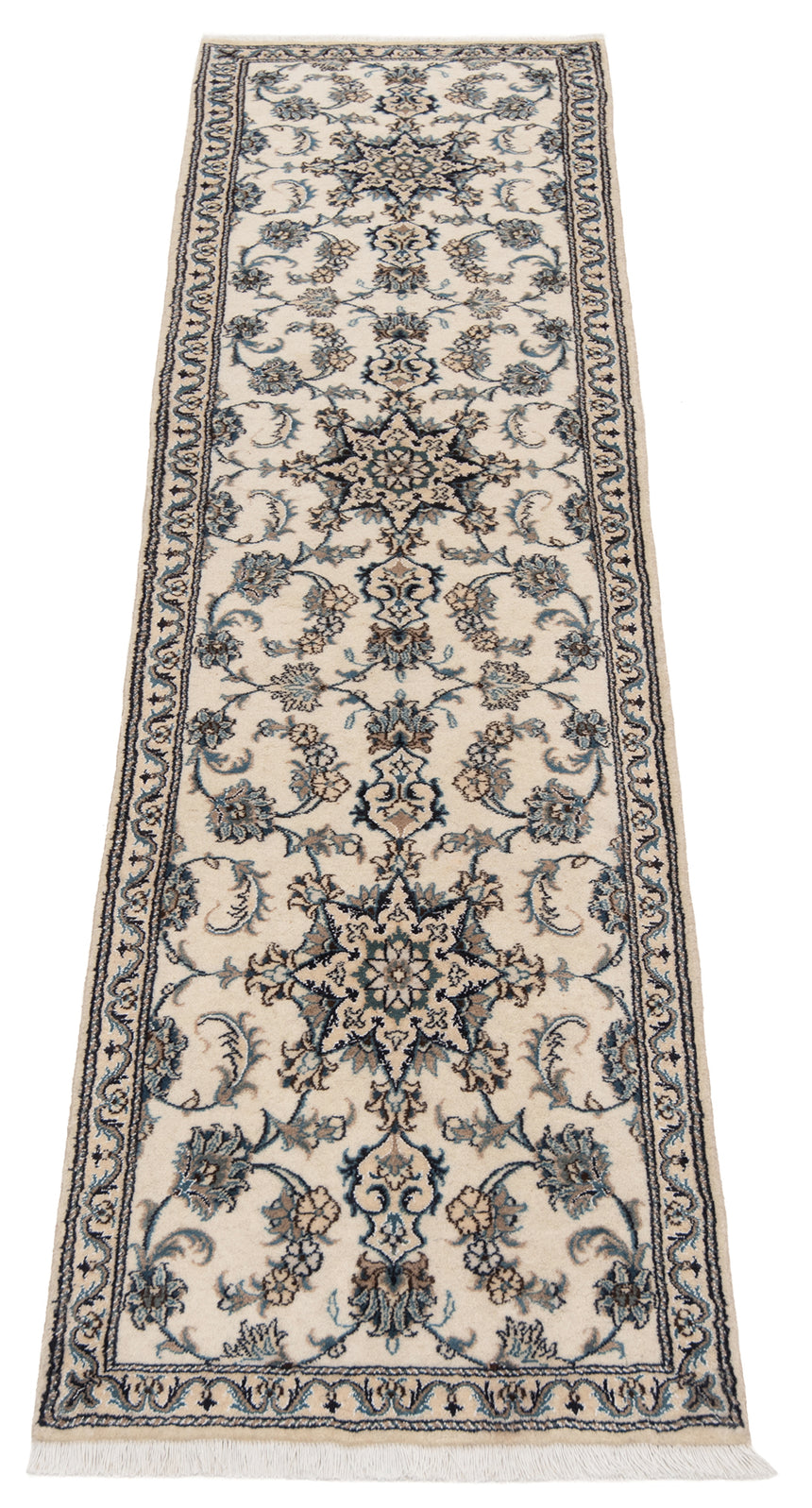 Alfombra persa Nain | 317 x 78 cm