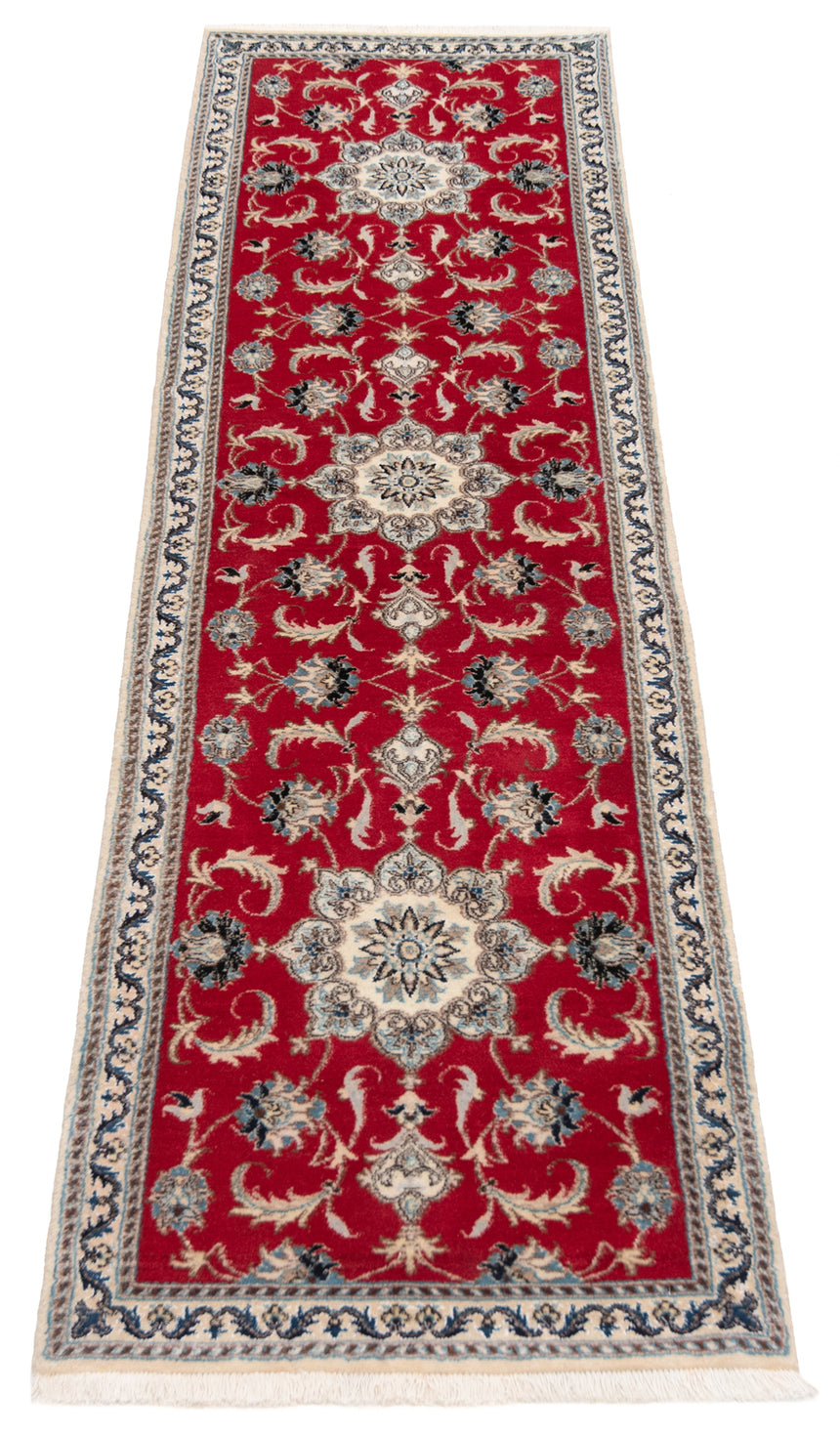 Alfombra persa Nain | 294 x 79 cm