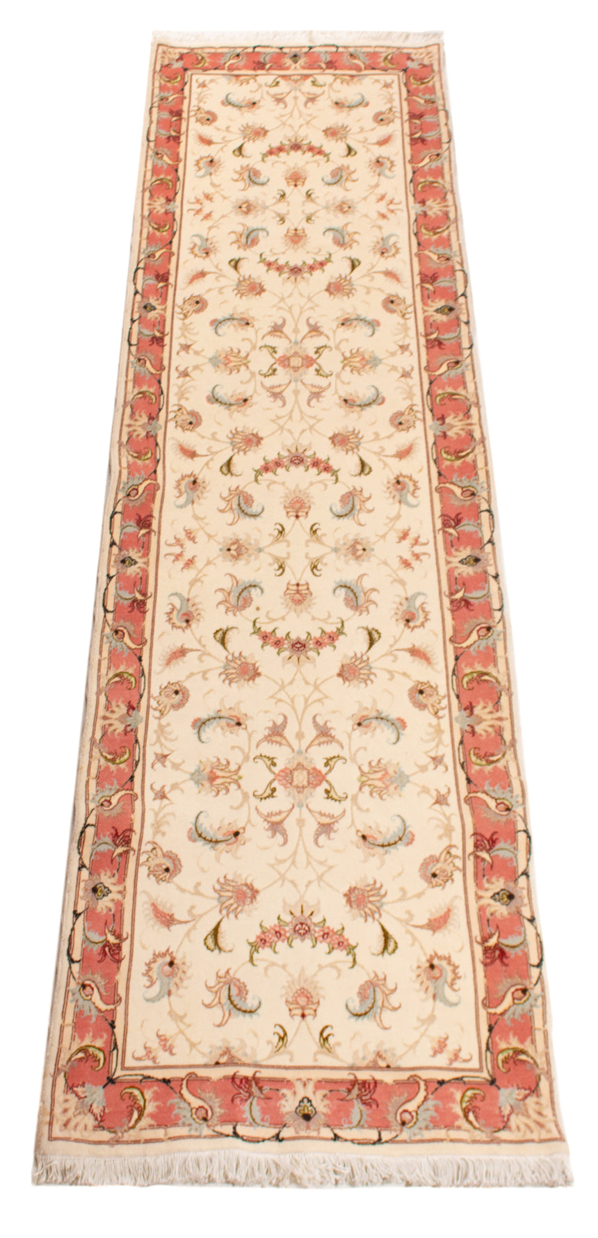 Alfombra Persa Tabriz 50Raj | 250 x 80 cm